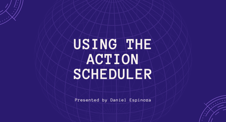 Using the Action Scheduler in WordPress Title Slide